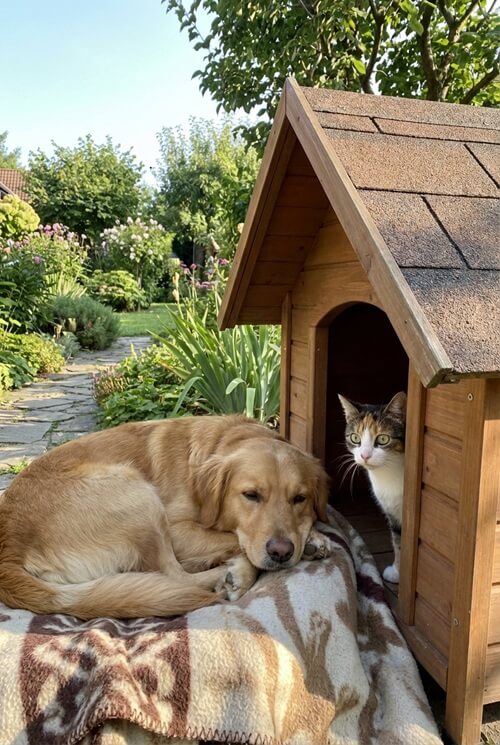 Čistá bouda pes, kočka 3v1 (1)